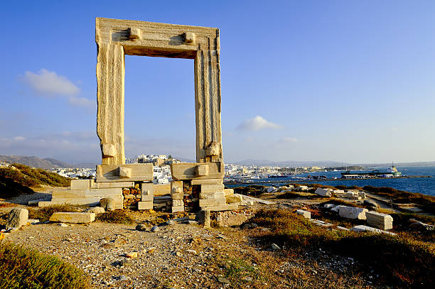 istock Portara, Naxos island, Greece 528183507