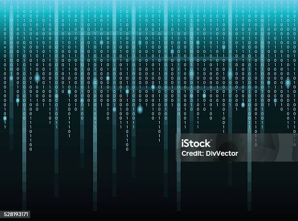 Binary Code Top Binary Code Stock Illustration - Download Image Now - Coding, In A Row ...