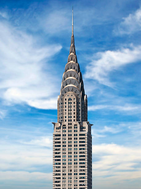 Chrysler Building, New York City stock photo