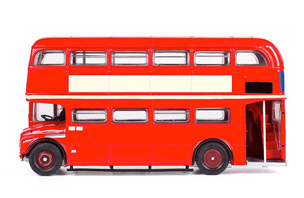 istock London Bus Isolated with Clipping Path 528198197