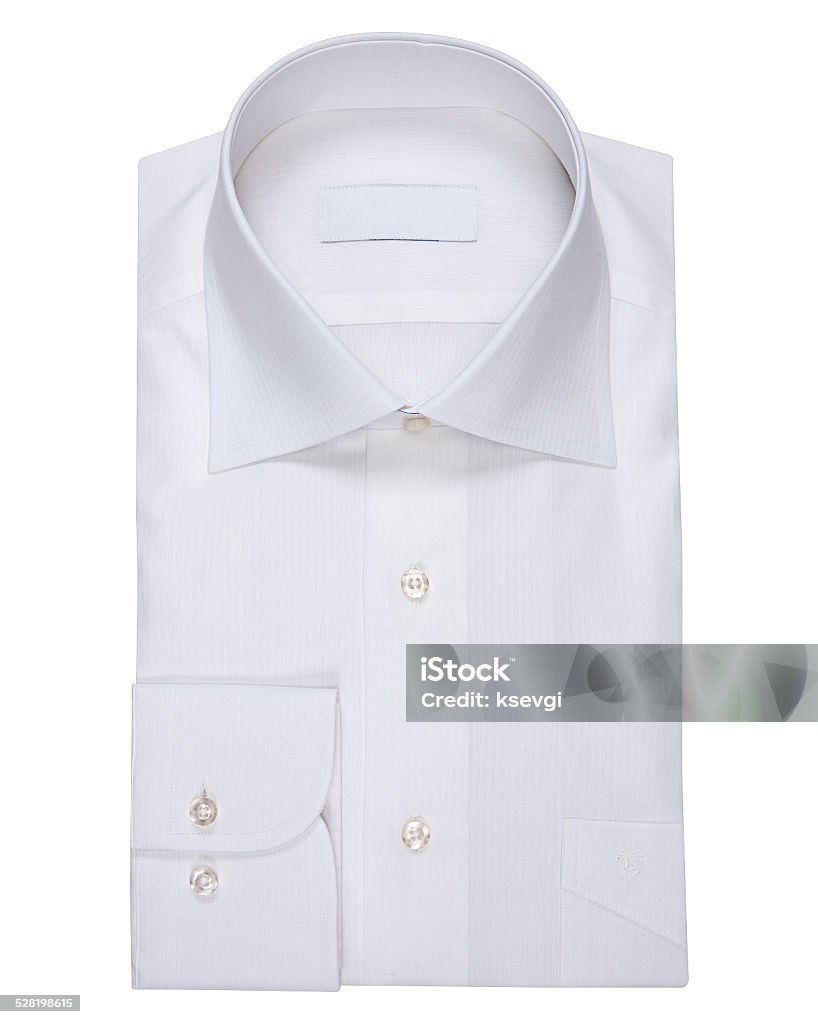 shirt white shirt Button Down Shirt Stock Photo