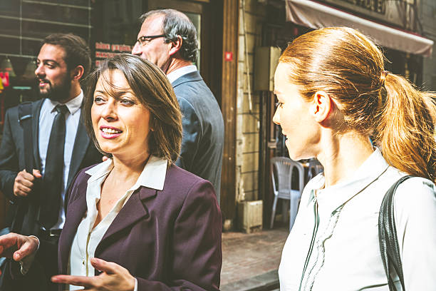istock Business People Walking To A Meeting 528217629
