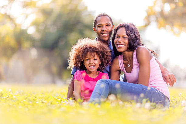 istock Happy African American family. 528217645