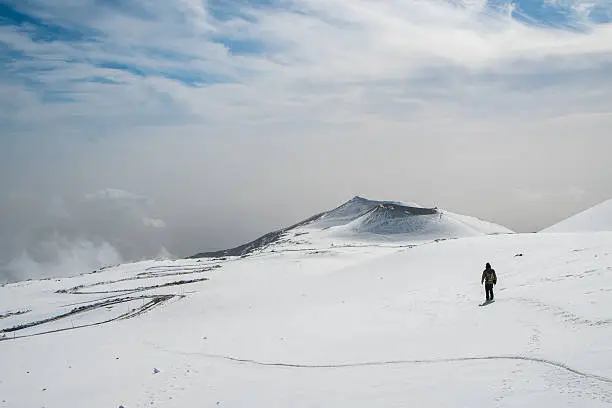 Photo of Etna crater