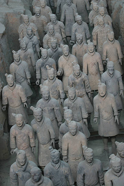 istock Terracotta army in Xian, China 528240041