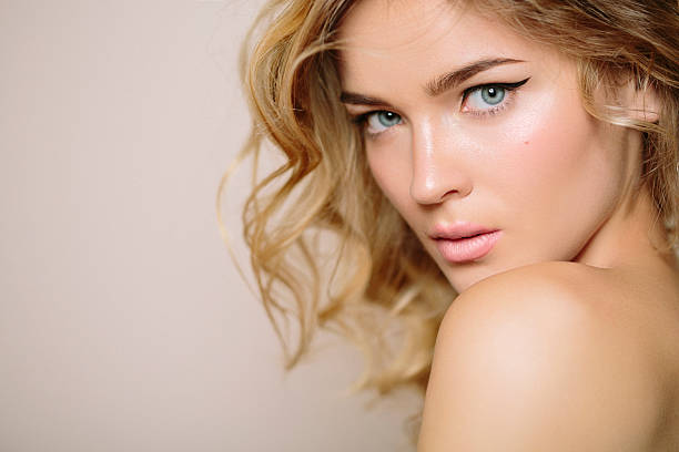 istock Beautiful woman with make up 528242387