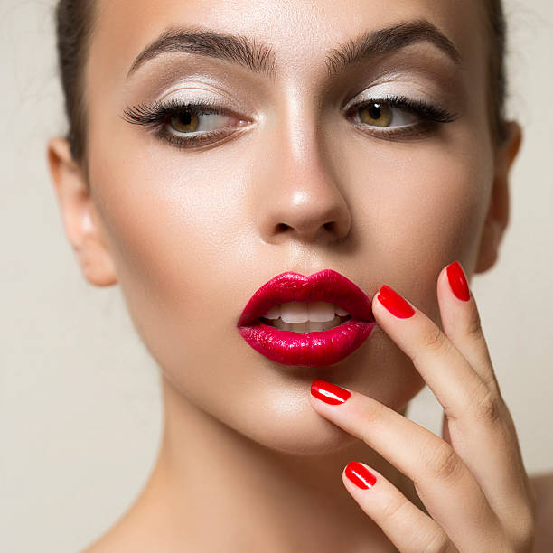 istock Studio shot of young beautiful woman 528242423