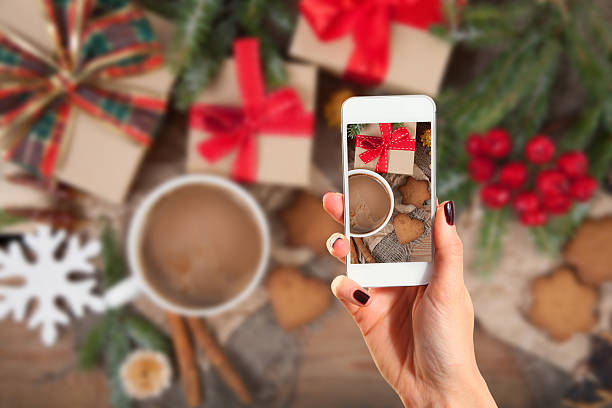 picture of gingerbread cookies stock photo