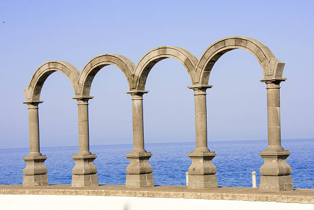 istock Puerto Vallarta Beach and Malecom Boardwalk Arches 528243039