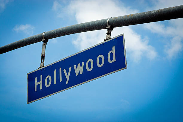 istock Hollywood street sign 528245585