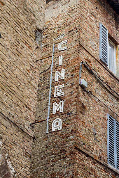 istock Signboard of cinema 528246597