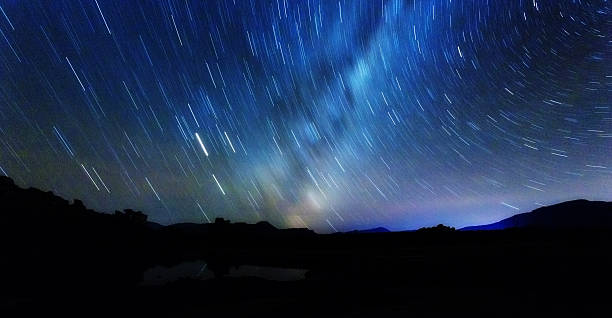 istock Star trails create magical light show in the Cederberg 528280208