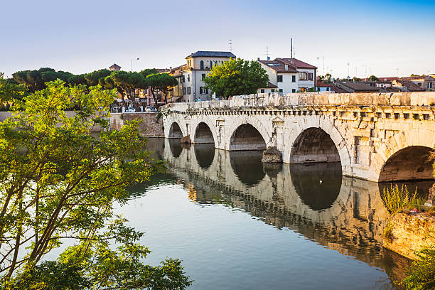 istock Bridge of Tiberius (Ponte di Tiberio) in Rimini 528281890
