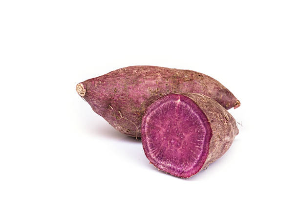 istock Sweet purple potato . 528283812