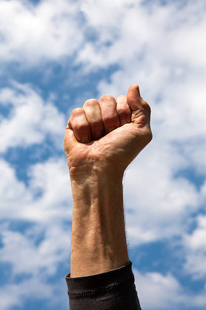 istock Fist in the air 528284650