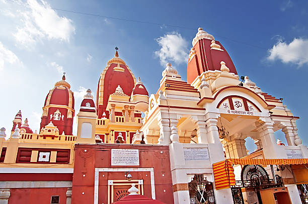 istock Laxminarayan Temple in Delhi, India 528285704