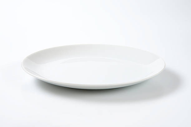 coup shaped white plate - 淺的 個照片及圖片檔