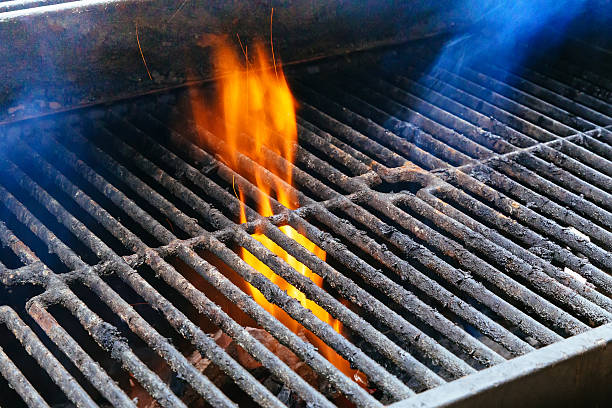istock BBQ Grill and glowing coals. You can see more BBQ 528292168