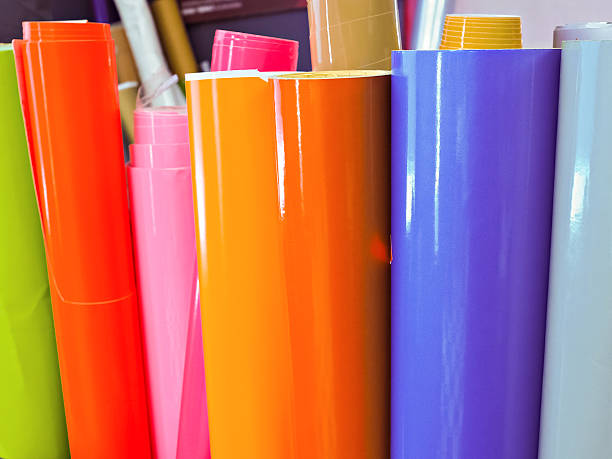 Vinyl Sticker Paper Rollcolor Vinyl 
