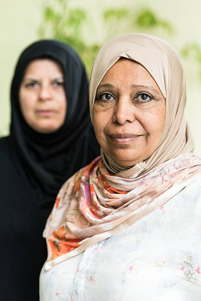 istock Two muslim women (real people) 528299154