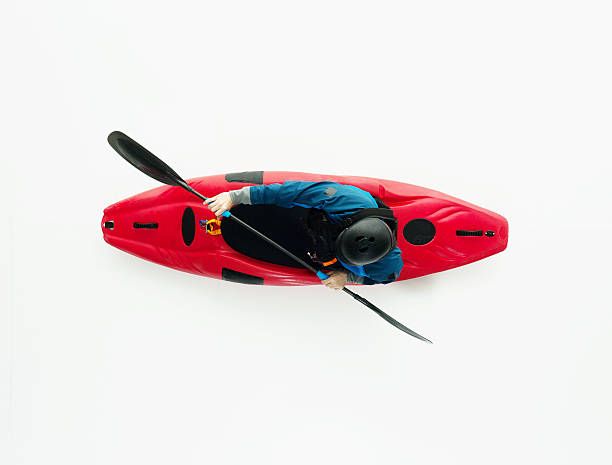 istock Above view of kayaker kayaking 528303710