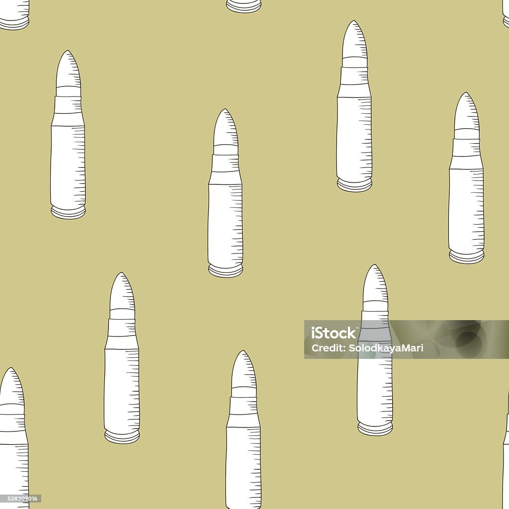 Bullet Pattern Vector Seamless Vector Pattern With Bullets Vector Illustration Stock ...