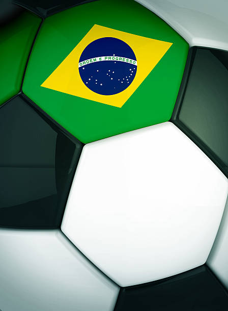 istock Soccer ball Brazil concept 528312853