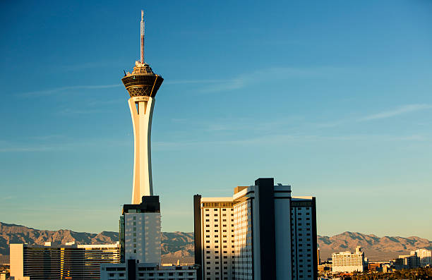 istock High tower at sunset in Las Vegas 528313777