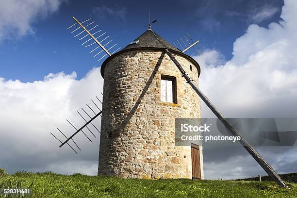 Windmill Stock Photo - Download Image Now - Abandoned, Agricultural Field, Agriculture