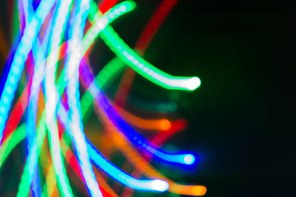 istock De Focus of Neon light Blurred background 528314691