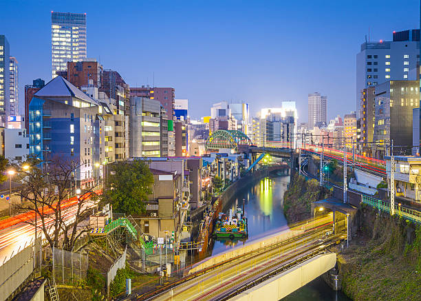Tokyo, Japan cityscape at Ochanomizu District.