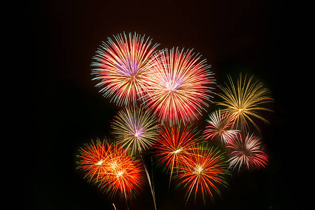 istock Fireworks light up the sky with dazzling display 528316027