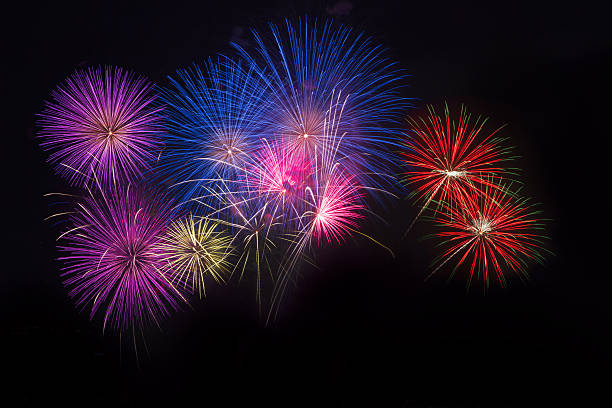 istock Fireworks light up the sky with dazzling display 528316039