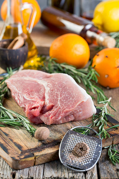 istock Rosemary, nutmeg and pork. 528316993