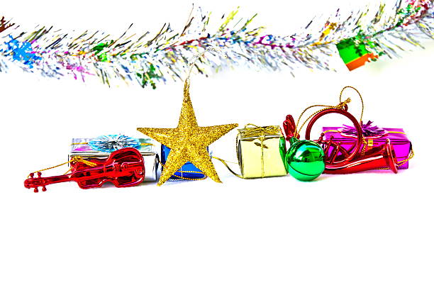 istock Composition of the Christmas decorations 528317063