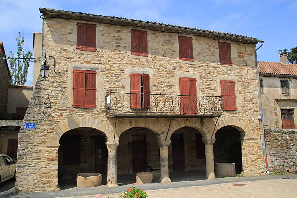 istock Montclar village, aveyron. 528317673