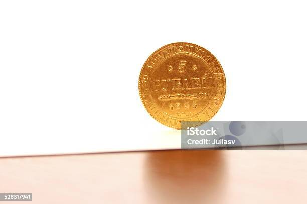 Ancient Gold Coin Stock Photo - Download Image Now - Aging Process, Alloy, Ancient