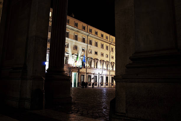 istock Rome. Chigi palace  government's seat 528338713
