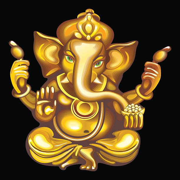 Gold Ganesh Stock Photos, Pictures & Royalty-Free Images - iStock