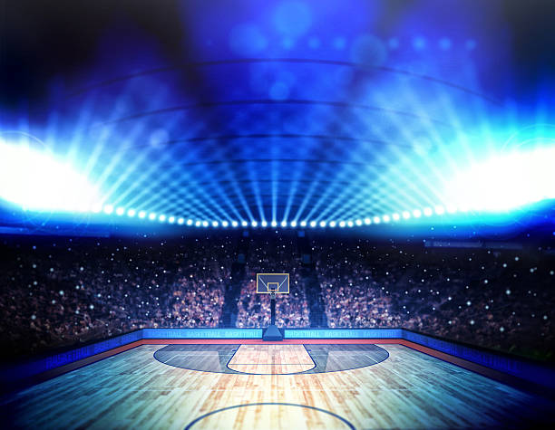 Basketball arena Crowded basketball arena basketball ball photos stock pictures, royalty-free photos & images