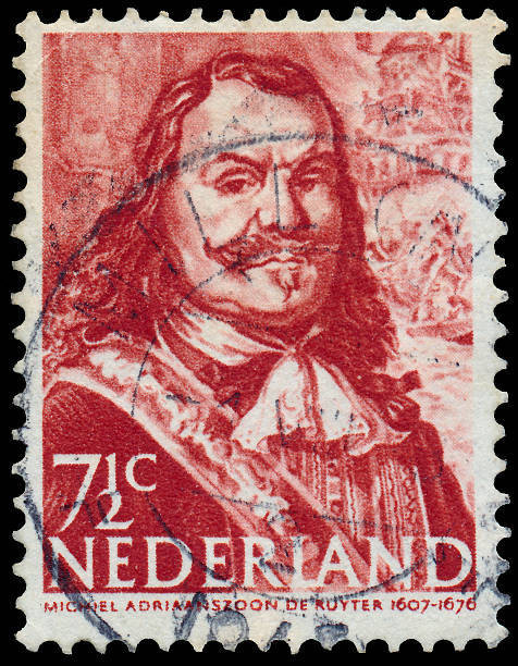 istock Stamp printed in Netherlands shows Admiral Michiel Adrianszoon D 528340343