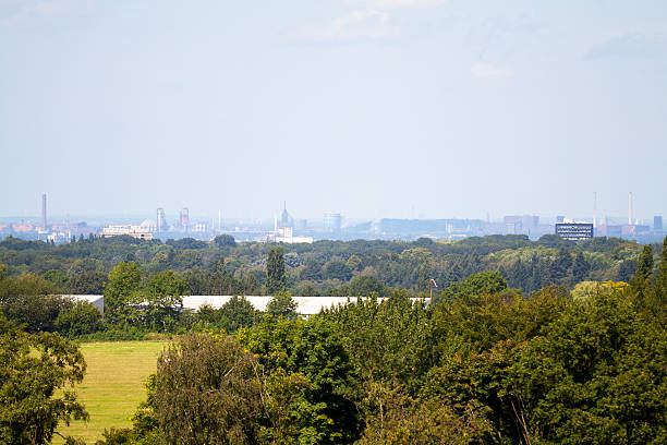 istock View from Essen to Duisburg in summer 528341401