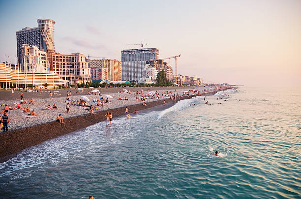 City beach - foto stock