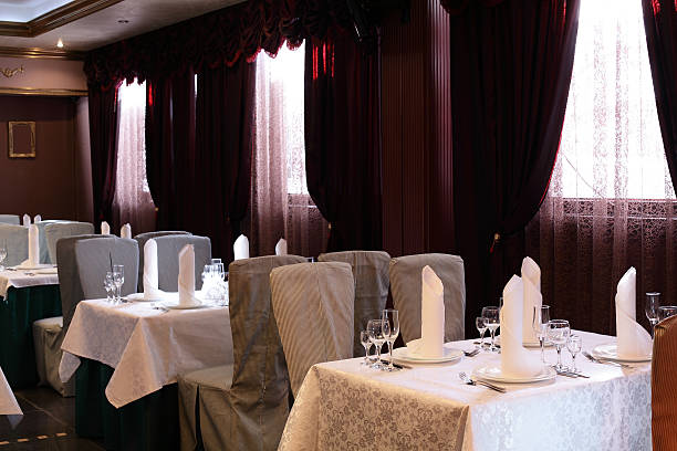 istock european restaurant in bright colors 528358441