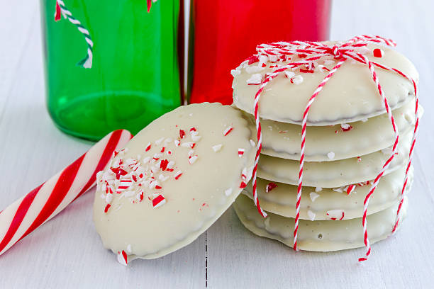 istock Chocolate Peppermint Holiday Cookies 528360171
