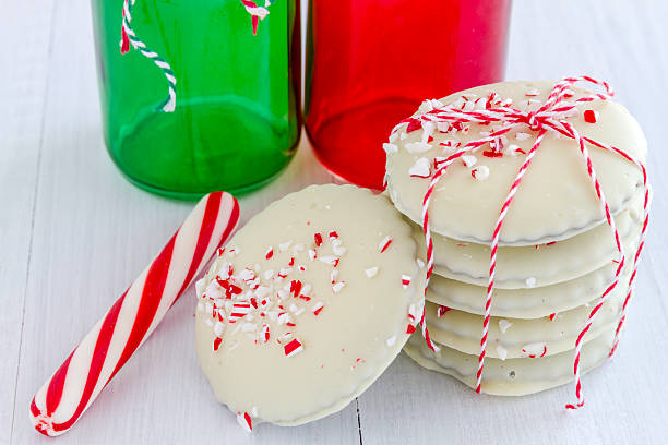 istock Chocolate Peppermint Holiday Cookies 528360173