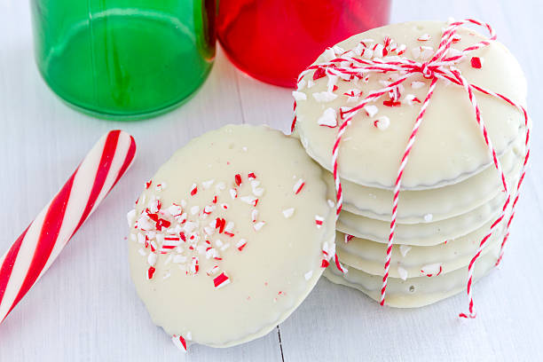 istock Chocolate Peppermint Holiday Cookies 528360175
