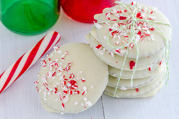 istock Chocolate Peppermint Holiday Cookies 528360177