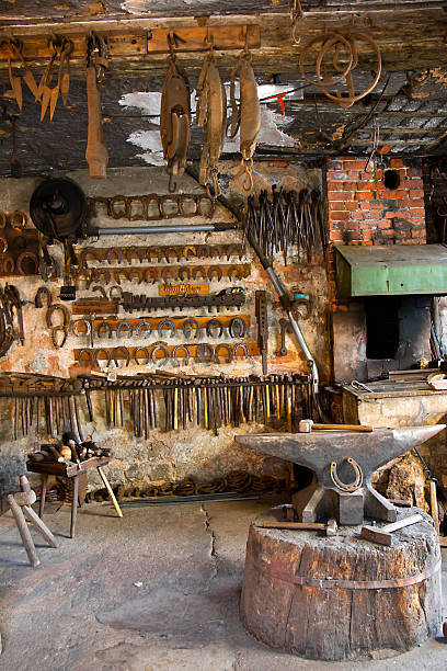Blacksmith Shop Stock Photo - Download Image Now - Ancient, Animal