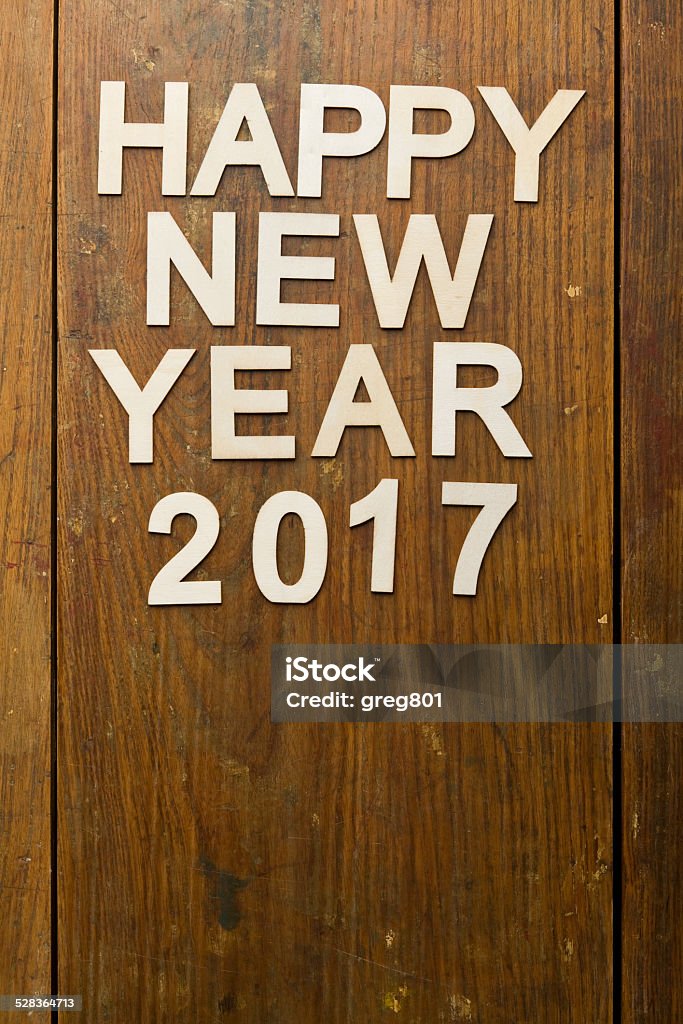 New Year 2017 XXXL New Year 2017 2017 Stock Photo